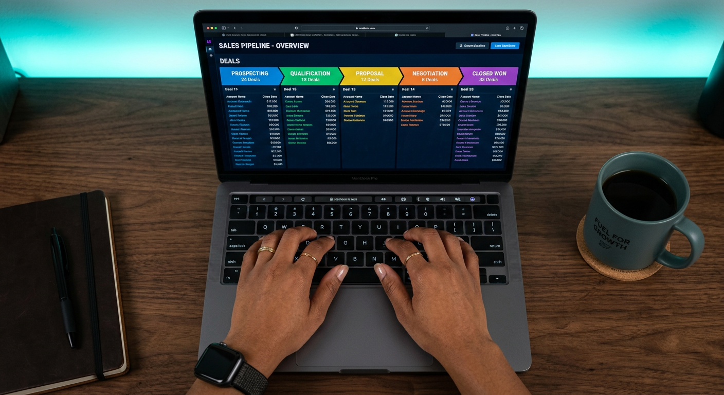 CRM pipeline being built