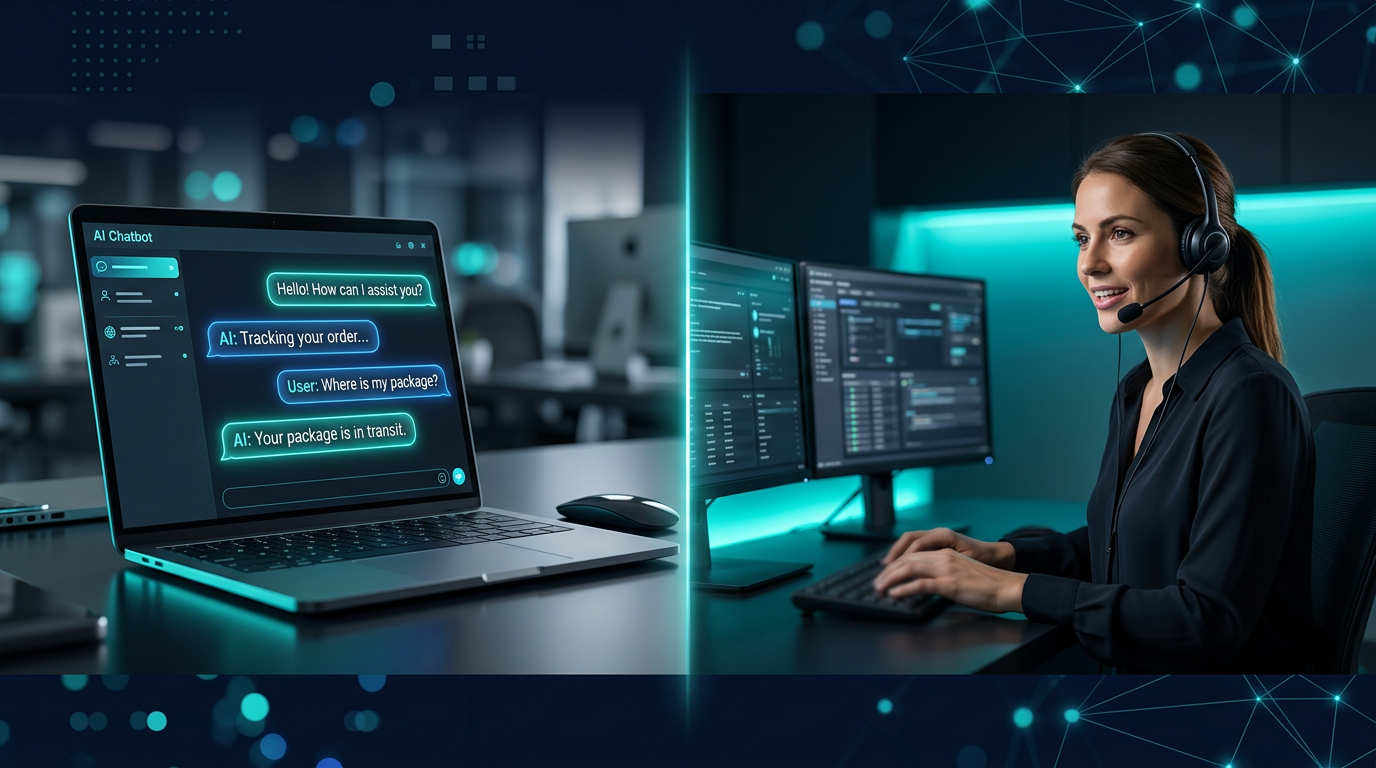 AI Chatbots vs Live Chat - Why You Need Both and How to Set It Up