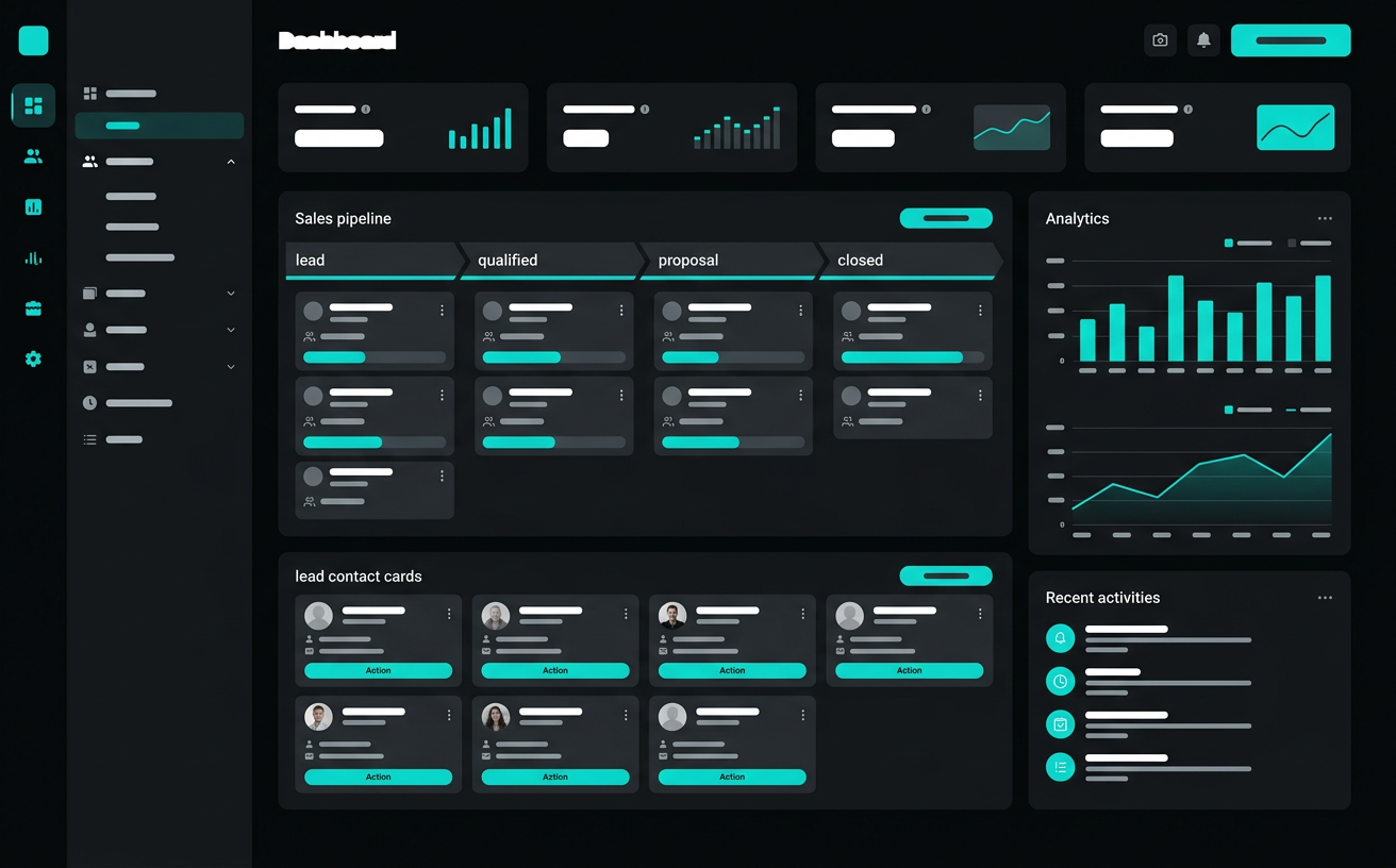 CRM Dashboard