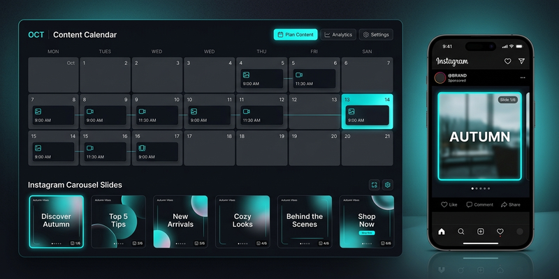 The Content Engine: AI running an Instagram content calendar